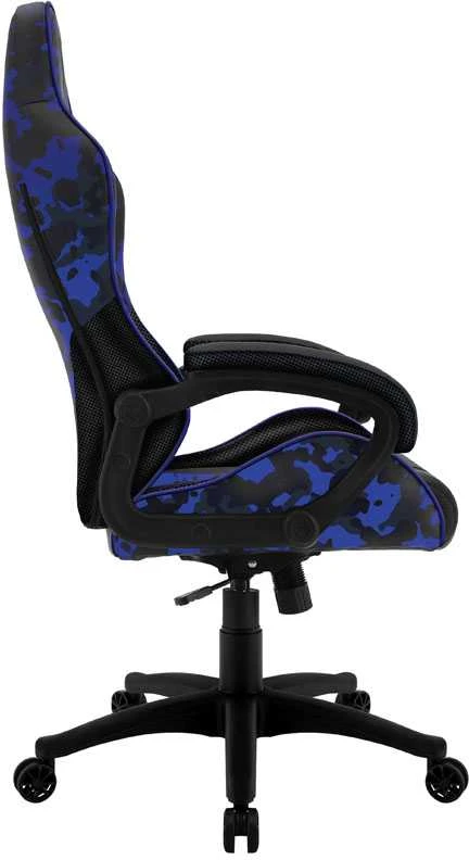 Žaidimų kėdė ThunderX3 BC1 CAMO Gaming Chair, Mėlyna