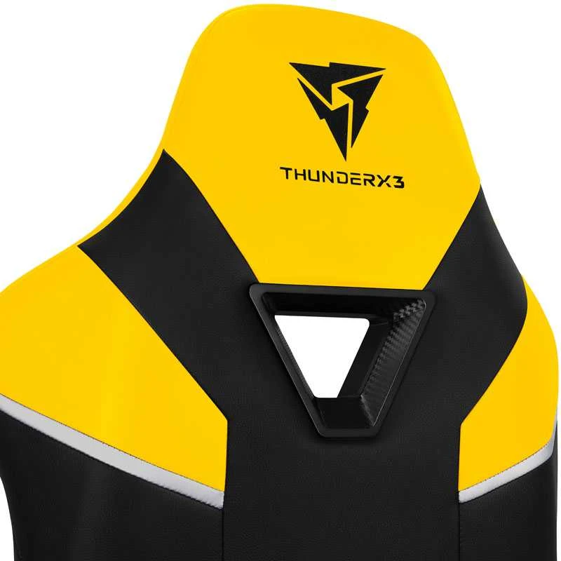 Žaidimų kėdė ThunderX3 TC5 Gaming Chair, Juoda-geltona