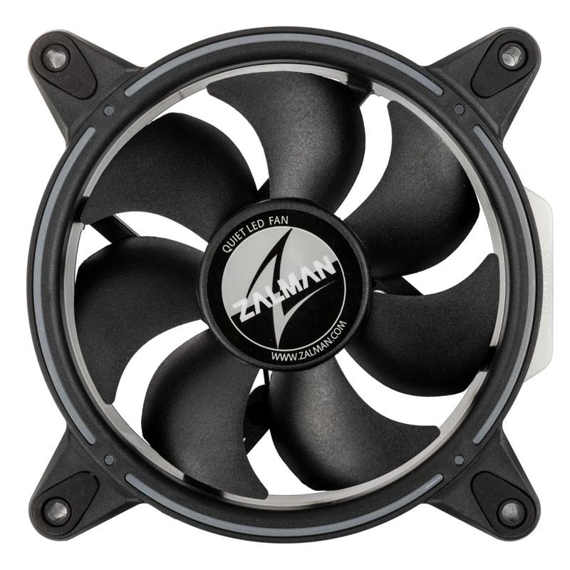 Zalman ZM-RFD120A kompiuterio aušinimo komponentas Kompiuterio korpusui Ventiliatorius 12 cm Juoda