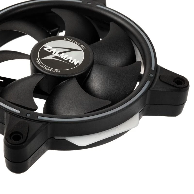 Zalman ZM-RFD120A kompiuterio aušinimo komponentas Kompiuterio korpusui Ventiliatorius 12 cm Juoda