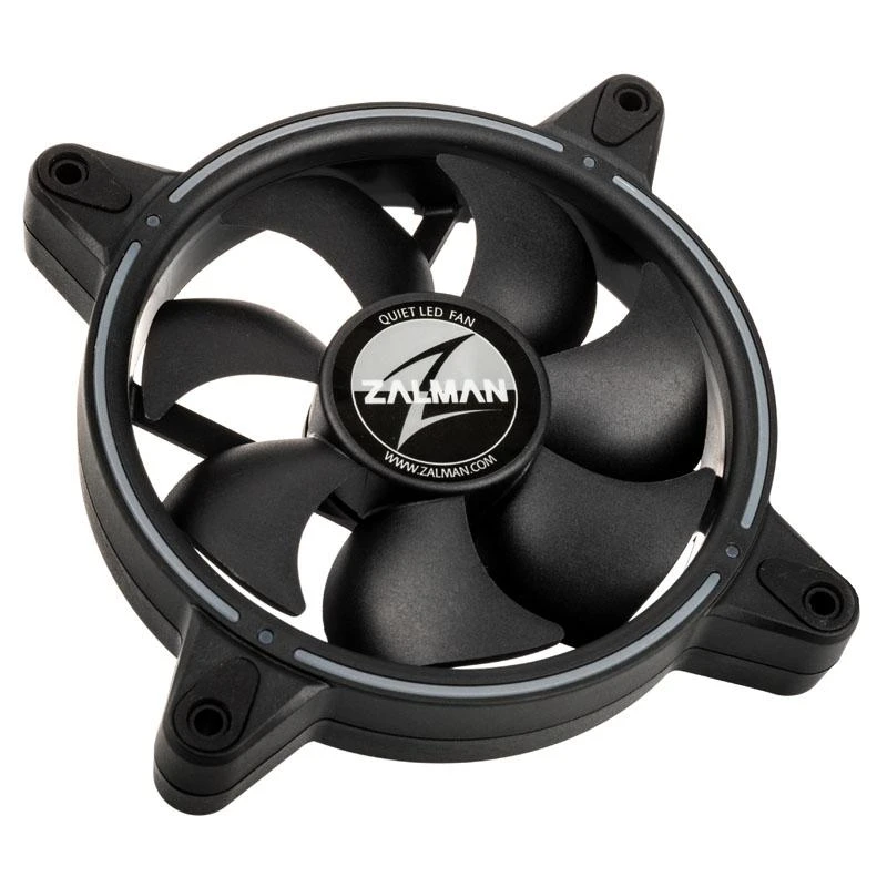 Zalman ZM-RFD120A kompiuterio aušinimo komponentas Kompiuterio korpusui Ventiliatorius 12 cm Juoda