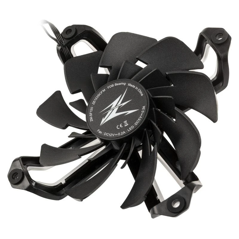 Zalman ZM-SF120A3 kompiuterio aušinimo komponentas Kompiuterio korpusui Ventiliatorius 12 cm Juoda