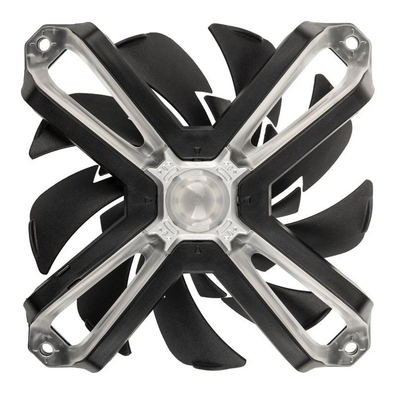 Zalman ZM-SF120A3 kompiuterio aušinimo komponentas Kompiuterio korpusui Ventiliatorius 12 cm Juoda