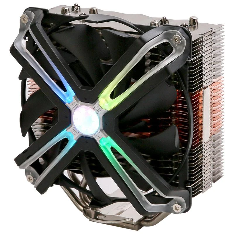 Zalman CNPS17X kompiuterio aušinimo komponentas Procesorius Aušintuvas 14 cm Juoda, Pilka