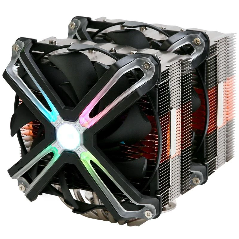 Zalman CNPS20X kompiuterio aušinimo komponentas Procesorius Aušintuvas 14 cm Aliuminis, Juoda