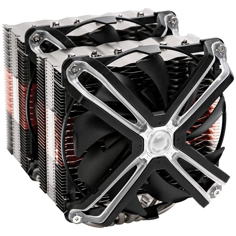 Zalman CNPS20X kompiuterio aušinimo komponentas Procesorius Aušintuvas 14 cm Aliuminis, Juoda