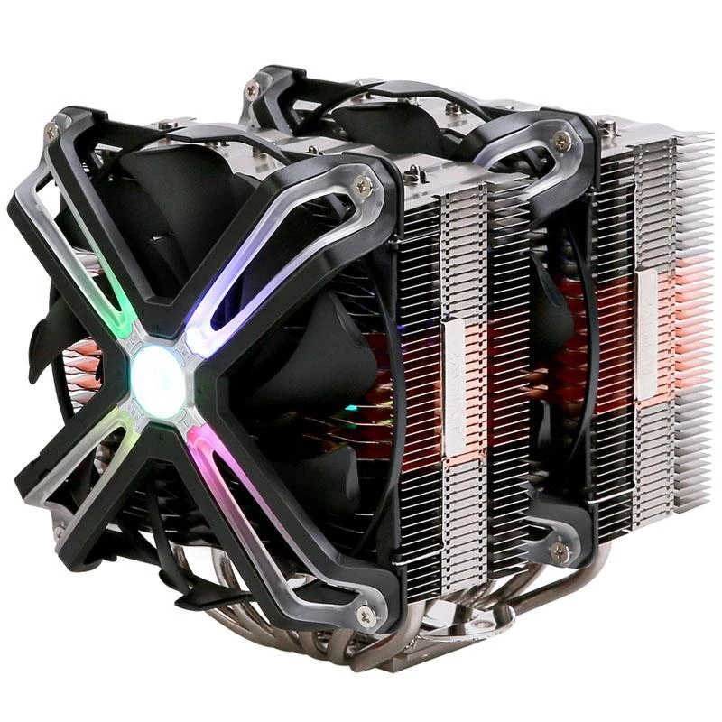 Zalman CNPS20X kompiuterio aušinimo komponentas Procesorius Aušintuvas 14 cm Aliuminis, Juoda