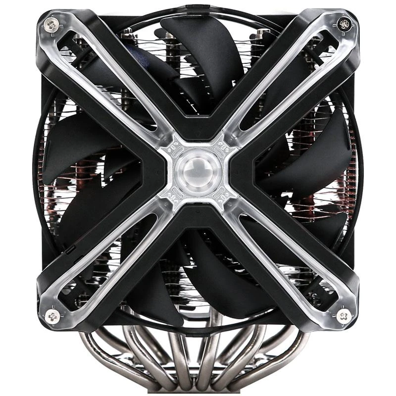 Zalman CNPS20X kompiuterio aušinimo komponentas Procesorius Aušintuvas 14 cm Aliuminis, Juoda