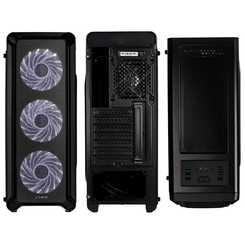 ZALMAN Chasis i3 serijos paprastas dizainas
