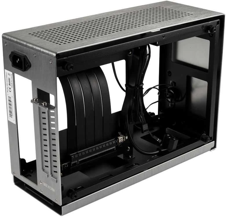 Zalman M2 Mini Mini–ITX važiuoklė – sidabrinė
