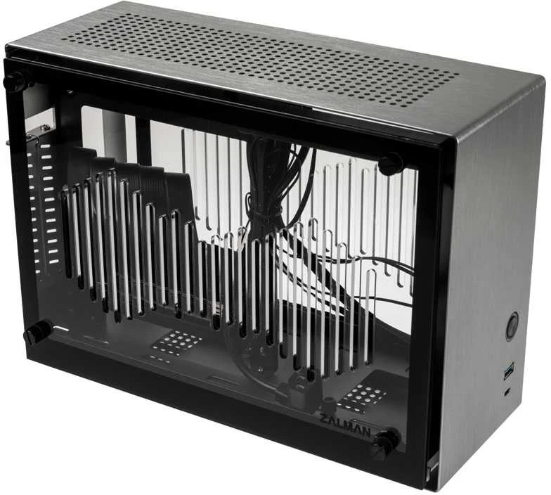 Zalman M2 Mini Mini–ITX važiuoklė – sidabrinė
