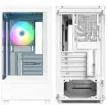 Zalman P10 microatx mini tower korpusas, baltas