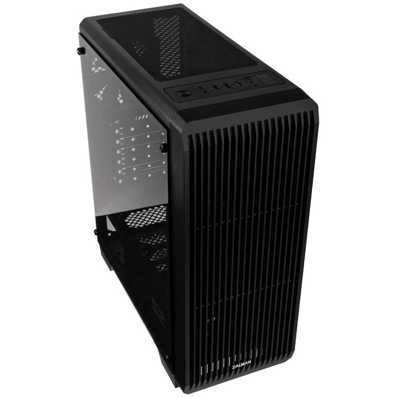 Kompiuterio korpusas Zalman S2 TG ATX Mid Tower PC Case TG fan x3