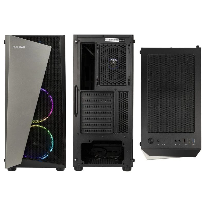 Zalman S4 Plus „Midi Tower“ Juoda