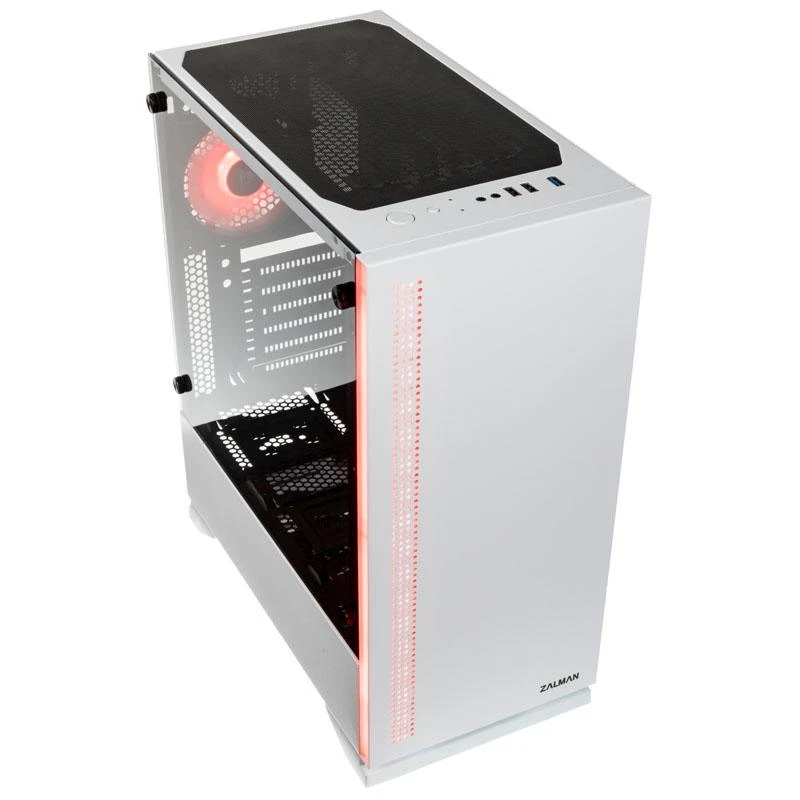 Zalman S5 Baltas kompiuterio korpusas „Midi Tower“ Balta