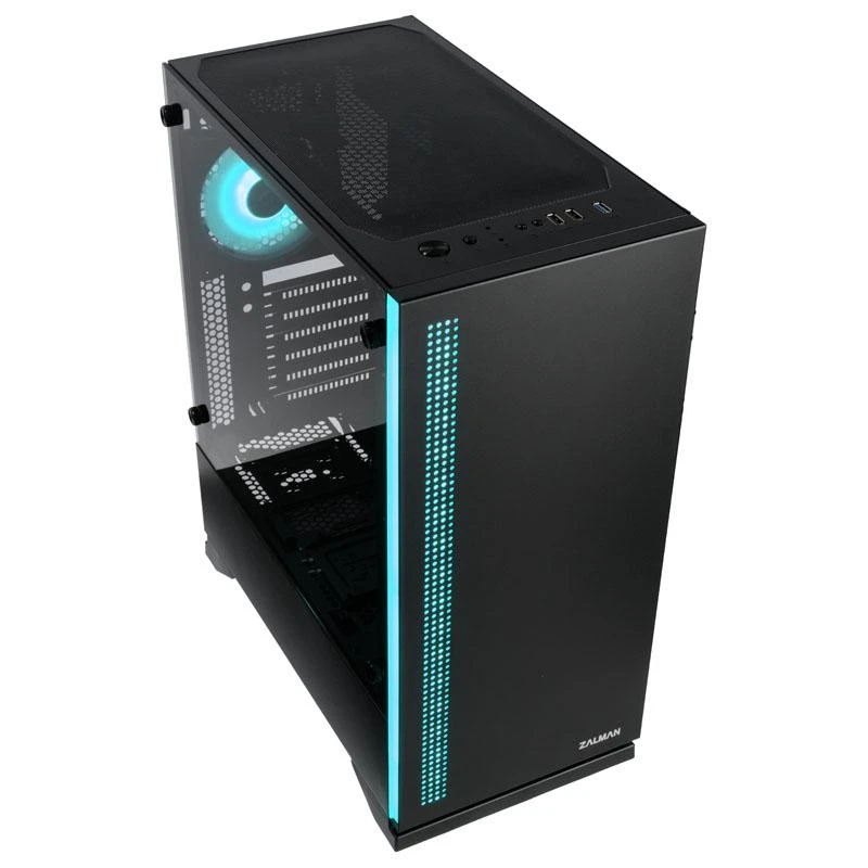 Zalman S5 Juodas „Midi Tower“ Juoda