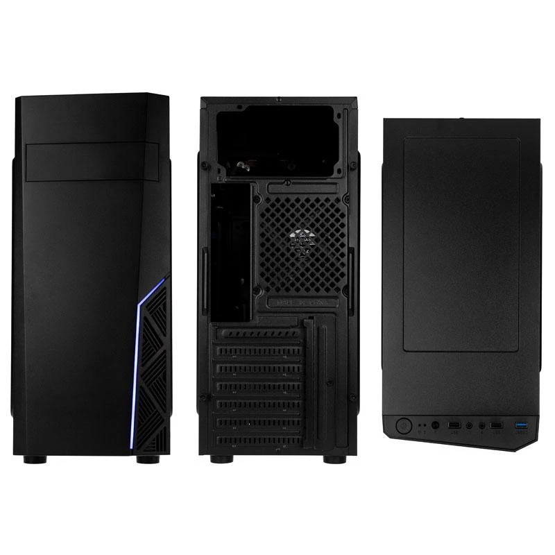 Korpusas Zalman T8 ATX juodas Fan x 1