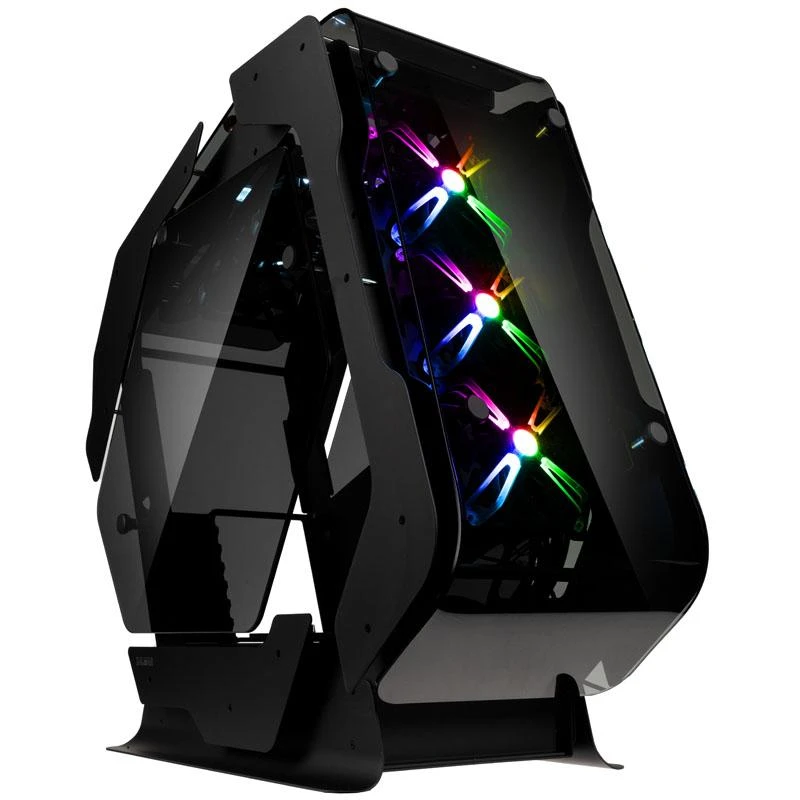 Zalman Z-Machine 500 Midi Tower vitrina, grūdintas stiklas – juodas