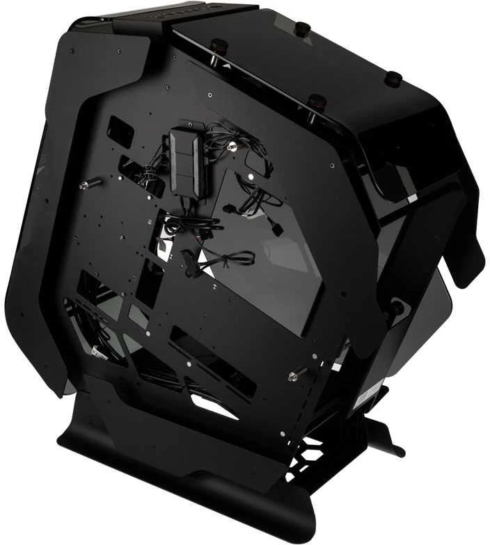 Zalman Z-Machine 500 Midi Tower vitrina, grūdintas stiklas – juodas
