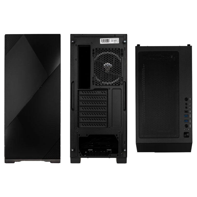 ZALMAN Z3 Iceberg Juodas - Dėklas be maitinimo šaltinio - Vidutinis bokštas - E-ATX formatas