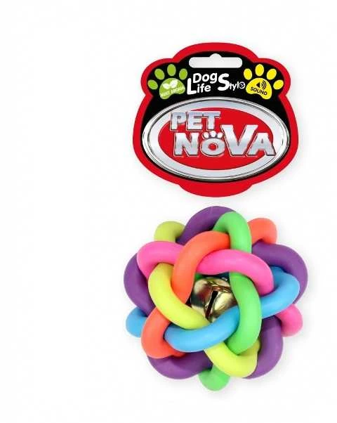 PET NOVA žaislas šuniui atomas su skamb. XL 10.5cm 2vnt