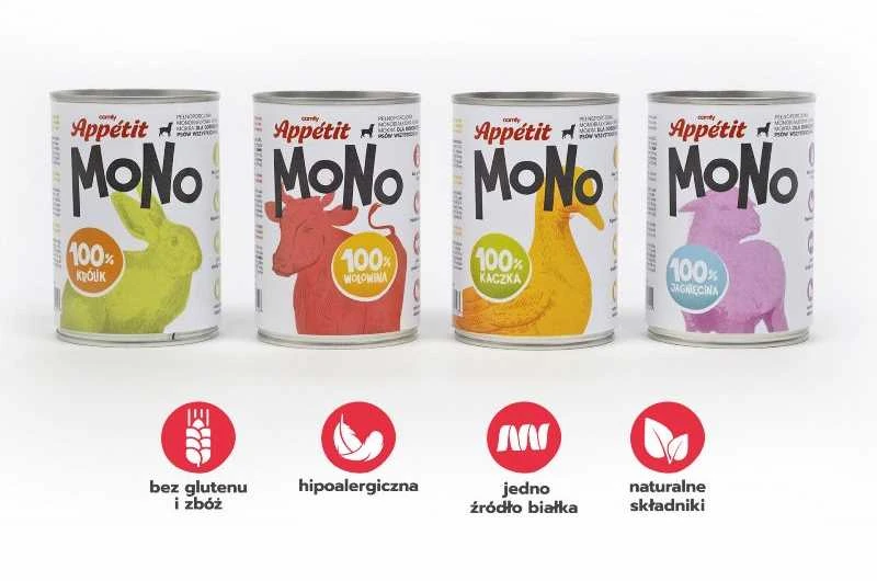 Comfy Appetit MONO su Triušiena (96%) 400g