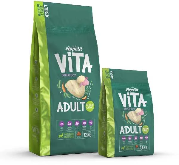 Comfy Appetit Vita ėriena M/L 2,5kg