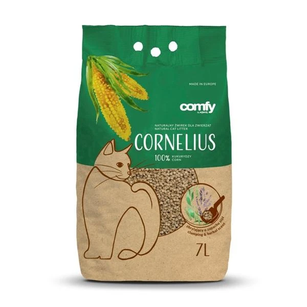 Comfy Cornelius Herbal 7L kukurūzinis kraikas