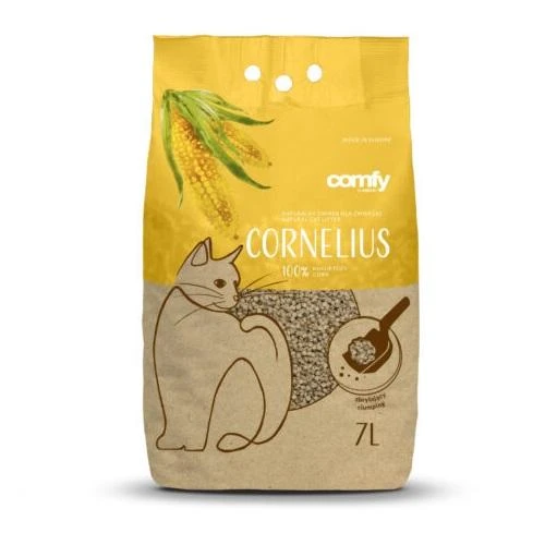 Comfy Cornelius Natural 7L kukurūzinis kraikas