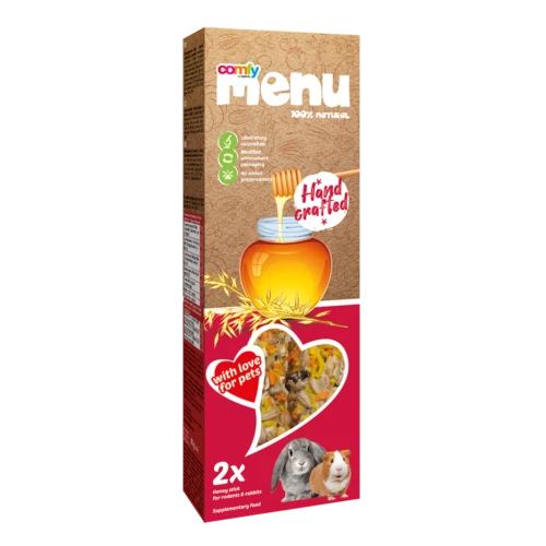 Aquael Comfy skanėstas su medumi 90g
