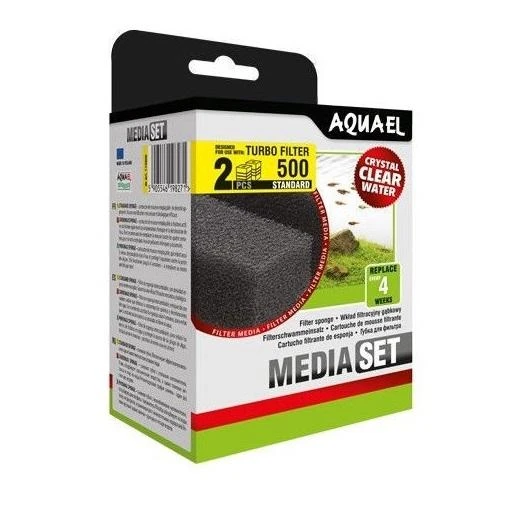 Aquael kempinė Turbo Filter 500 2vnt.
