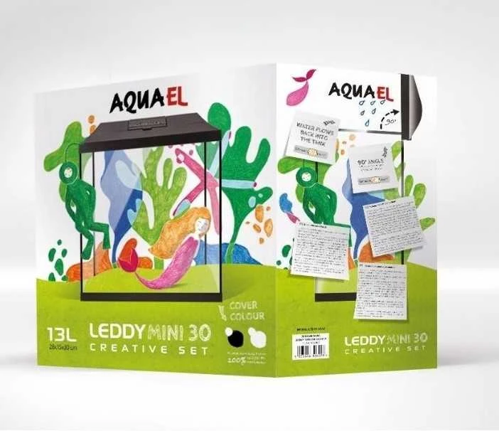 Aquael Leddy Mini 30 Juodas (13L)