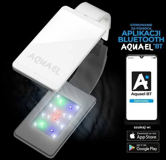 Aquael Leddy Smart BT baltas