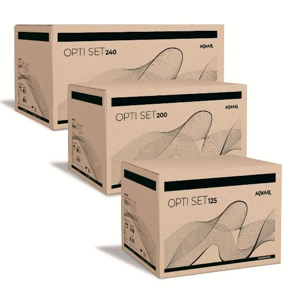 Aquael Optiset 125 baltas (125L)