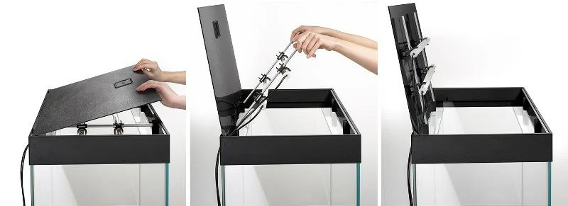 Aquael Optiset 125 juodas (125L)
