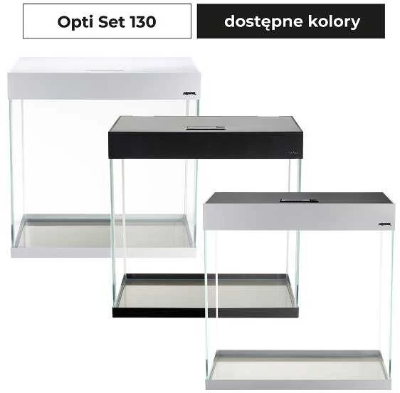 Aquael Optiset 130 Juodas (130L)