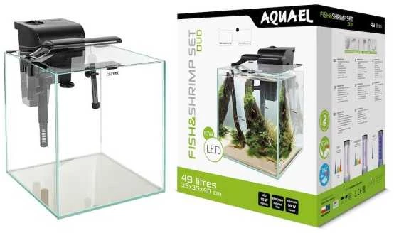 Aquael Shrimp Set DUO D&N 49L Juodas 2.0