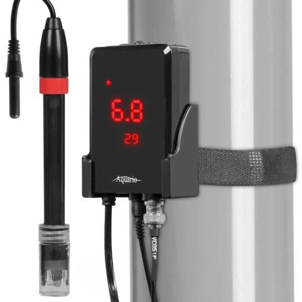 Aquario pH kontrolerio rinkinys CO2 kompriuteris ir elektromagnetas