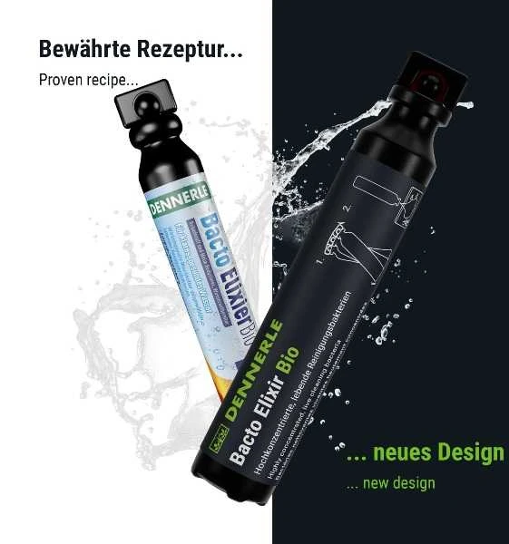 Dennerle Bacto Elixier Bio 50ml - biologinis aktivatorius