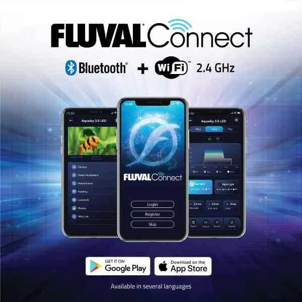 Fluval AquaSky LED 3.0 33W 115-146cm