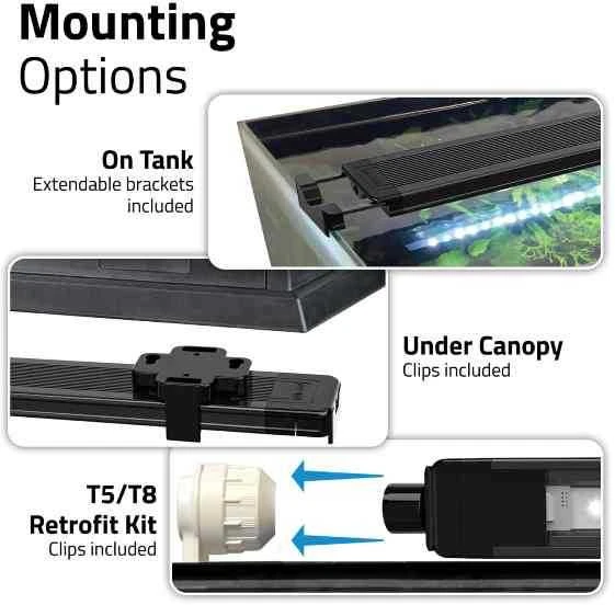 Fluval AquaSky LED 3.0 33W 115-146cm