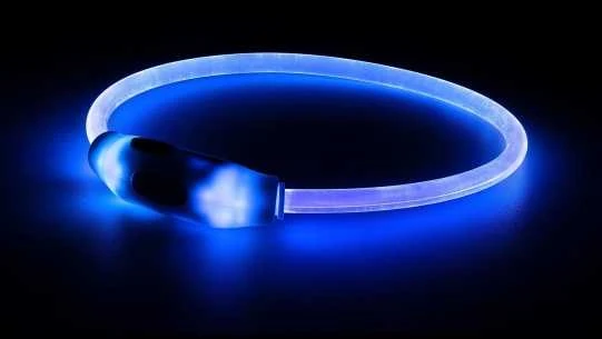 Happet LED antkaklis mėlynas L 70cm
