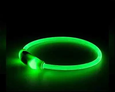 Happet LED antkaklis žalias L 70cm