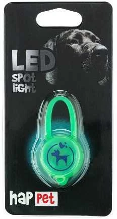 Happet LED šviečiantis pakabukas silikoninis žalias