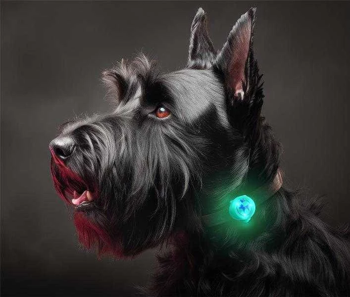 Happet LED šviečiantis pakabukas silikoninis žalias