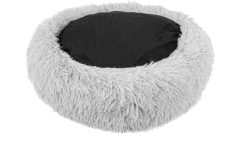 Happet Minkštas pūkuotas guolis M 60cm pilkas