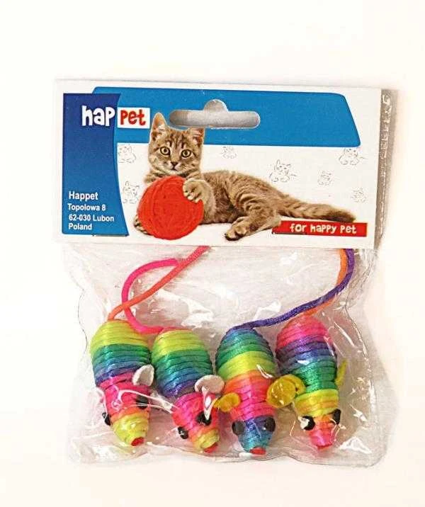 HapPet Pelės 5cm, 4vnt