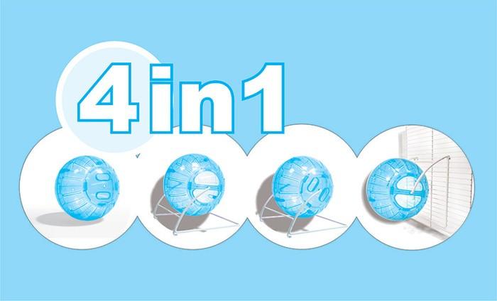 HapPet ratelis 4in1 mėlynas