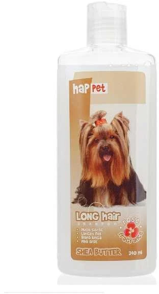 HapPet šampūnas ilgaplaukiams šunims 240ml