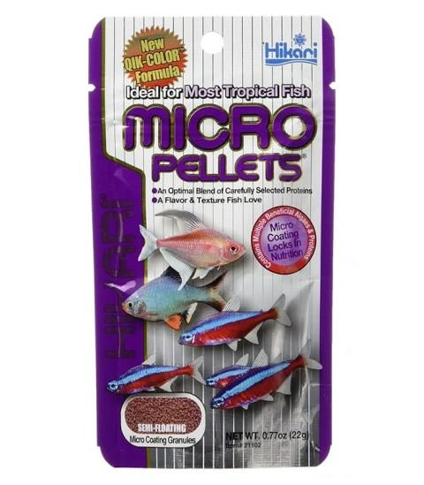 Hikari Micro Pellets visavertis pašaras žuvims - 45 g
